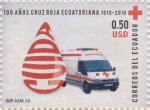 Stamps : America : Ecuador :  100 años de la Cruz Roja