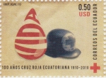 Stamps : America : Ecuador :  100 años de la Cruz Roja