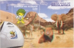 Stamps : America : Ecuador :  Copa Mundial FIFA Sudáfrica 2010