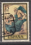 Stamps : Europe : Spain :  E2210 E.ROSALES (63)
