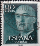 Stamps : Europe : Spain :  general francisco franco