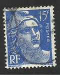Stamps : Europe : France :  Republique française. Marianne de Gandon