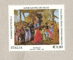 Sellos de Europa - Italia -  Adoración de los Magos de Botticelli