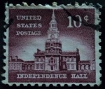 Stamps United States -  Independence Hall
