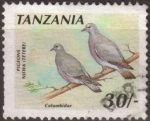 Stamps : Africa : Tanzania :  Palomas