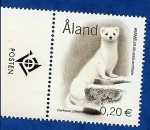 Stamps Finland -  ALAND  Islands  -  Armiño