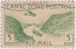 Stamps United States -  Canal Zone Postage 