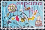 Sellos de Europa - Espaa -  2623  Islas Canarias (Carta de Mateo Prunes)