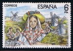 Stamps : Europe : Spain :  2700 (1) Escena de la rosa del Azafran