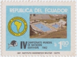 Sellos del Mundo : America : Ecuador : IV Campeonato Mundial de Natación Guayaquil 1982