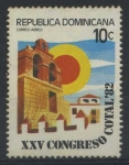 Stamps Dominican Republic -  Scott C363 - XXV Congreso COTAL '82