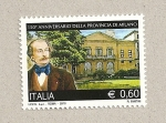 Stamps Italy -  150 Aniv. de la provincia de Milán