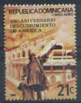 Stamps Dominican Republic -  Scott C379 - 490 Aniv. Descubrimiento America