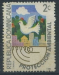 Stamps Dominican Republic -  Scott 872 - Proteccion Ambiental