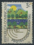 Stamps Dominican Republic -  Scott 873 - Proteccion Ambiental