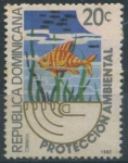 Stamps Dominican Republic -  Scott 875 - Proteccion Ambiental