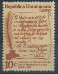 Stamps Dominican Republic -  Scott 905 - Cent. Nacimiento Pedro Henriquez Ureña