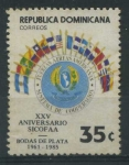 Sellos del Mundo : America : Rep_Dominicana : Scott 937 - 25 Aniv. SICOFAA