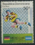 Sellos de America - Rep Dominicana -  Scott 985 - Mexico 86