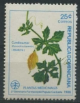 Stamps Dominican Republic -  Scott 989 - Plantas Medicinales