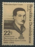 Sellos de America - Rep Dominicana -  Scott 906 - Cent. Nacimiento Pedro Henriquez Ureña