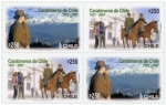 Stamps Chile -  Carabineros de Chile