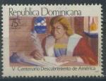 Sellos de America - Rep Dominicana -  Scott 1003 - V Cent Descubrimiento America