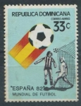 Stamps Dominican Republic -  Scott C357 - Mundial de Futbol España '82