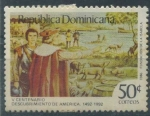 Sellos de America - Rep Dominicana -  Scott 981 - V Cent. Descubrimiento America