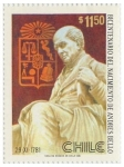 Stamps Chile -  Andres Bello