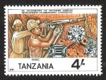 Stamps Tanzania -  MINEROS