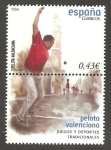 Stamps : Europe : Spain :  4408 - deporte, pelota valenciana