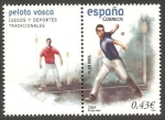 Stamps Spain -  4409 - Pelota vasca