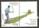 Stamps Spain -  4416 - deporte, tiro con honda
