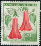 Stamps : America : Chile :  Copihue