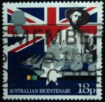 Stamps United Kingdom -  Bicentenario de Australia
