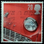 Stamps : Europe : United_Kingdom :  Triumph TR3