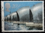 Stamps United Kingdom -  Barrera del Támesis
