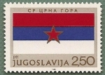 Stamps Yugoslavia -  Bandera de la República Socialista de Montenegro