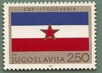 Stamps : Europe : Yugoslavia :  Bandera de la República Socialista de Yugoslavia
