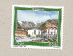 Stamps Italy -  Localidad alpina de Coumayeur