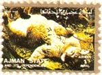 Stamps United Arab Emirates -  AJMAN - Puma