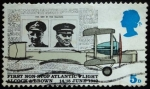Stamps United Kingdom -  1st. Non-stop Atlantic Flight 1919
