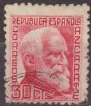 Stamps Spain -  España 1935 686 Sello º Personajes Gumersindo de Azcarate 30c Republica Española