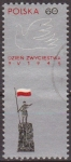 Stamps Poland -  Polonia 1966 Scott 1413 Sello * Paloma de la Paz y Monumeto a los Caidos