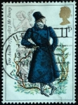 Stamps United Kingdom -  Mr. Darcy / Jane Austen