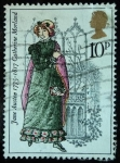 Stamps United Kingdom -  Catherine Morland / Jane Austen