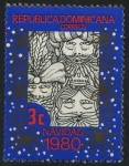 Stamps Dominican Republic -  Scott 838 - Navidad 80