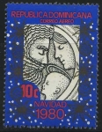 Stamps Dominican Republic -  Scott C327 - Navidad 80