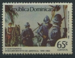 Stamps Dominican Republic -  Scott 982 - V Cent. Descubrimiento America